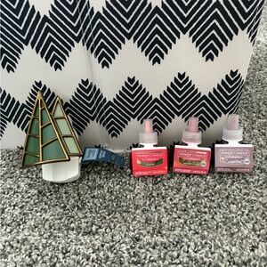 Yankee Candle ScentPlug with Green Tree Holder and 3 Refills